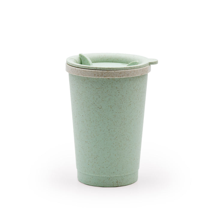 Wheat Straw 300 ml Cup With Lid