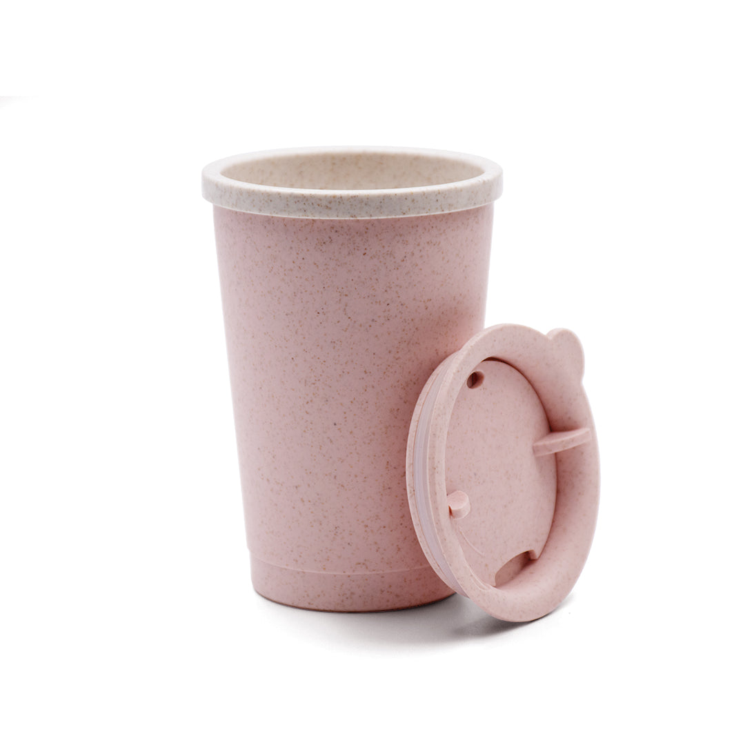 Wheat Straw 300 ml Cup With Lid