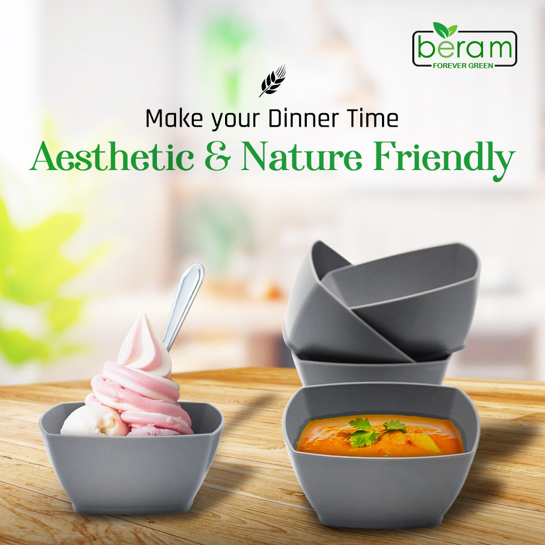 Wheat Straw 16 pc Square Set