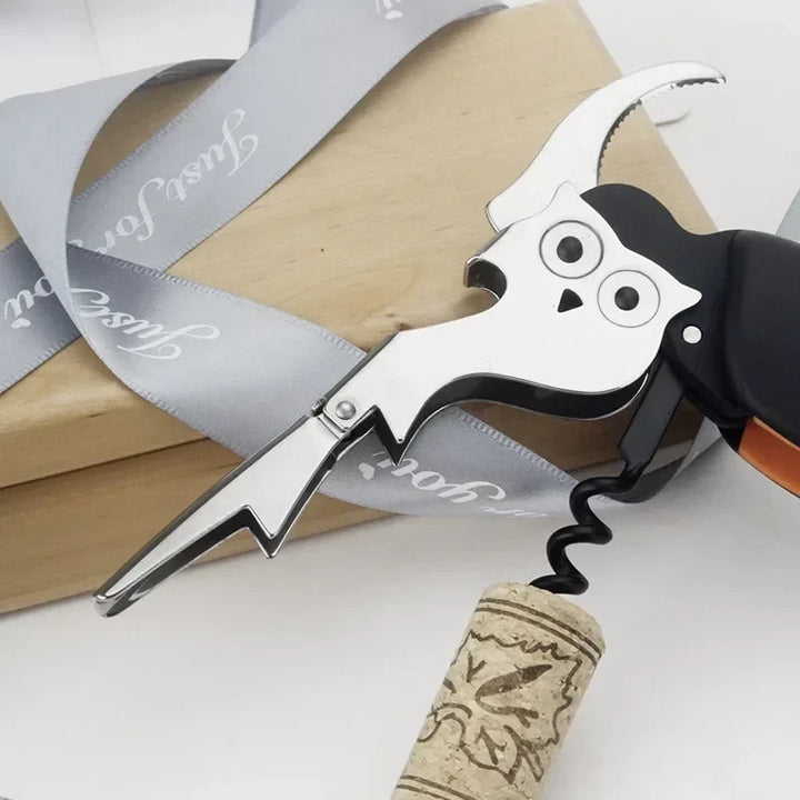 Owl Themed Waiters Corkscrew
