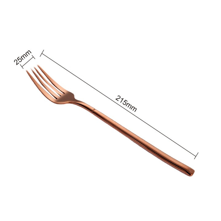 Copper Craft Cutlery Set of 4, 16 & 24