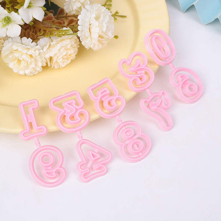 Number Shape Mold Set