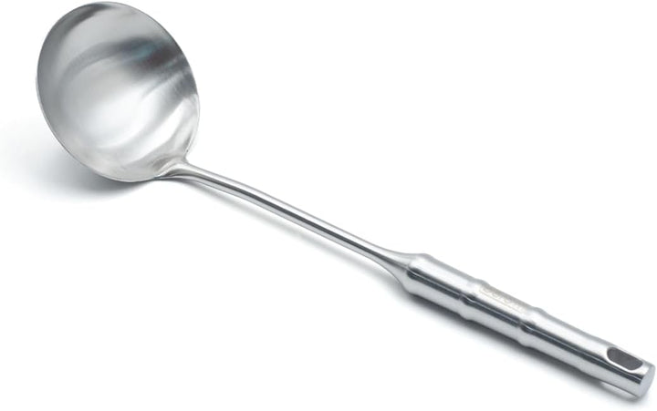 Stainless Steel Bamboo Soup Ladle