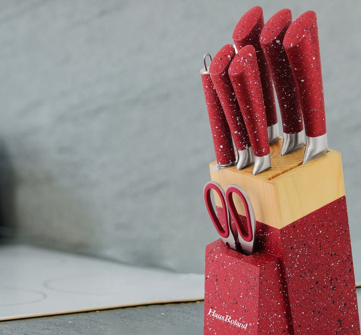 8 Pieces Kitchen Knife & Utensil Set