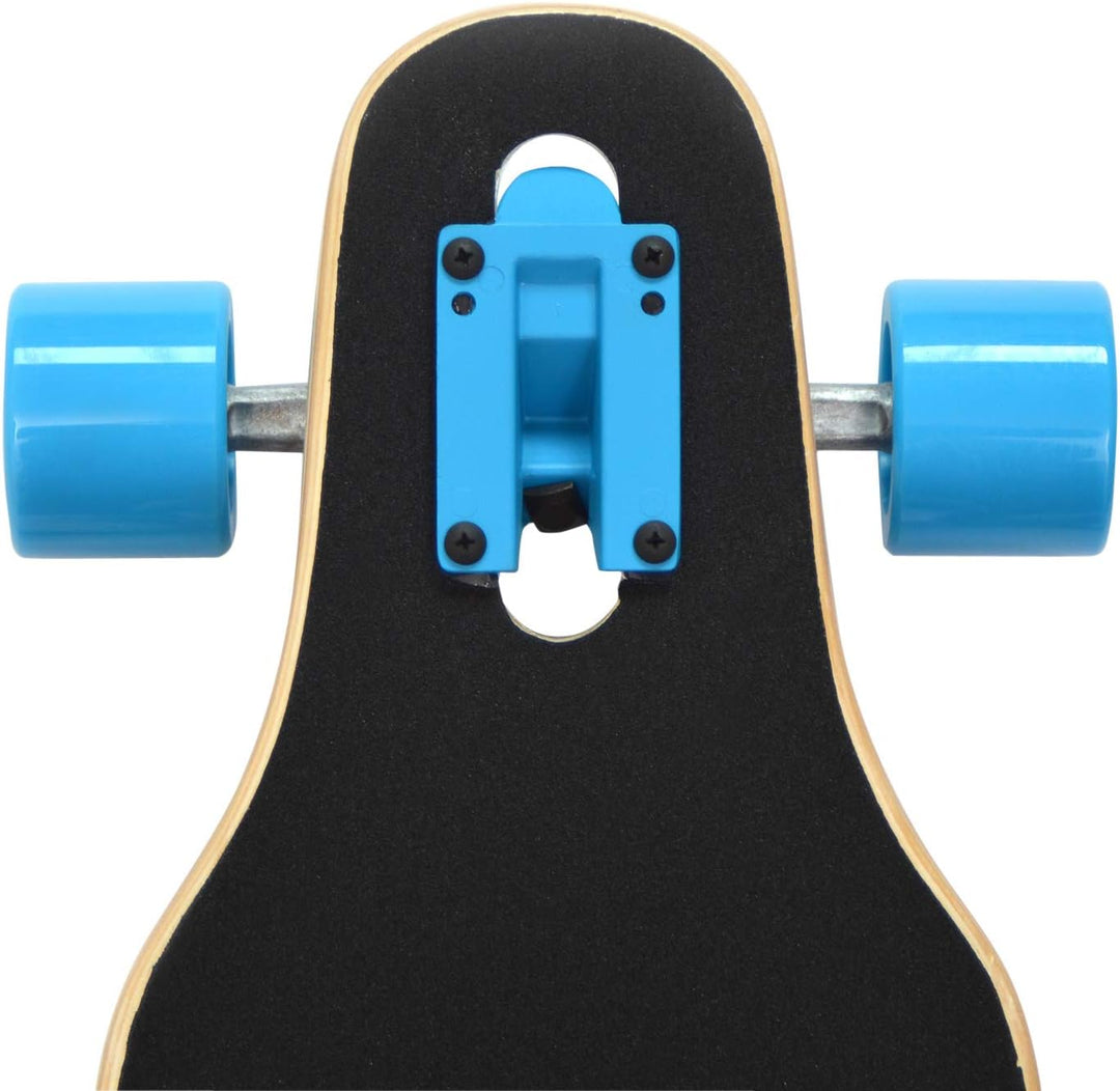 Apollo Drop-Through Longboard Skateboard – 39" Freeride Cruiser with ABEC-9 Bearings, 7-Layer Maple Deck & T-Tool – Ideal for Beginners, Teens & Adults – Smooth Ride & Sharp Turns for Urban Skating and Downhill Carving