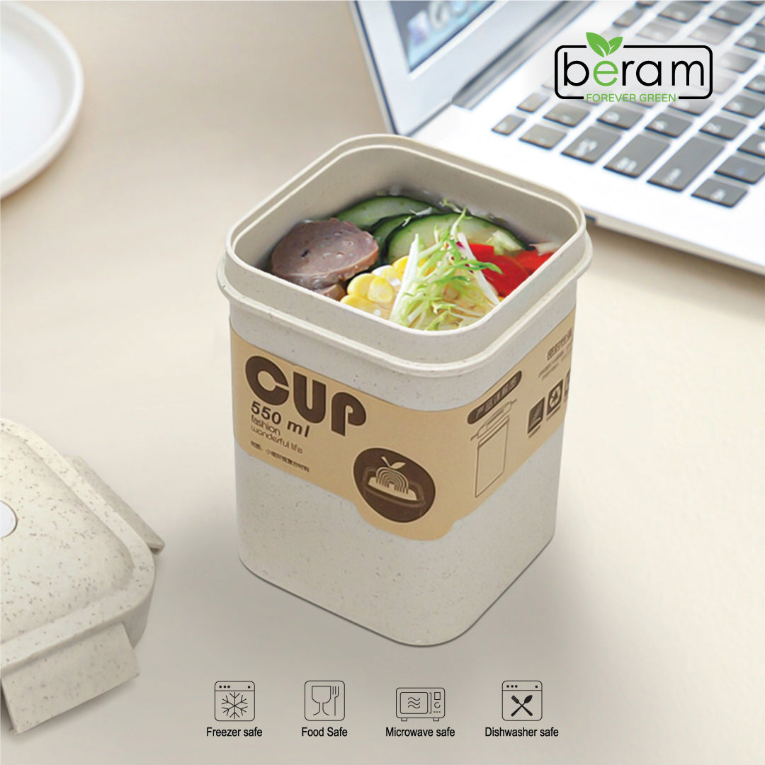 Wheat Straw 550ml Soup Cup