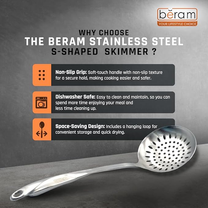 Stainless Steel S-Shaped Skimmer