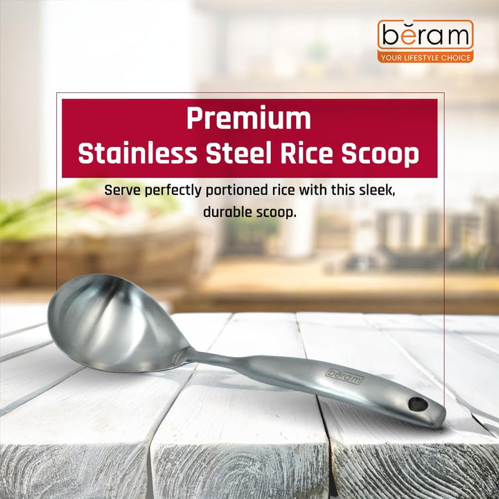 Stainless Steel Hollow Rice Scooper