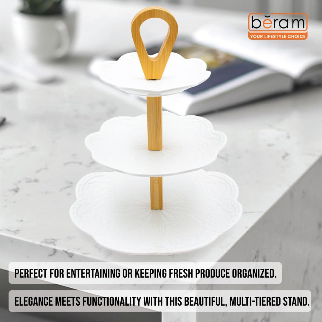 Beram Fruit Basket for Kitchen Counter Metal Wire Fruit Bowl & Vegetable Storage Organizer Rustic Countertop Fruit Holder with Handle for Kitchen, Dining & Pantry