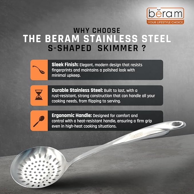 Stainless Steel S-Shaped Skimmer