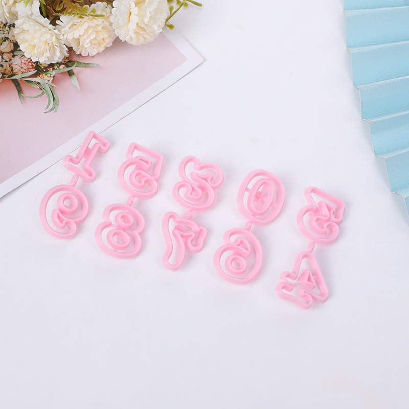 Number Shape Mold Set