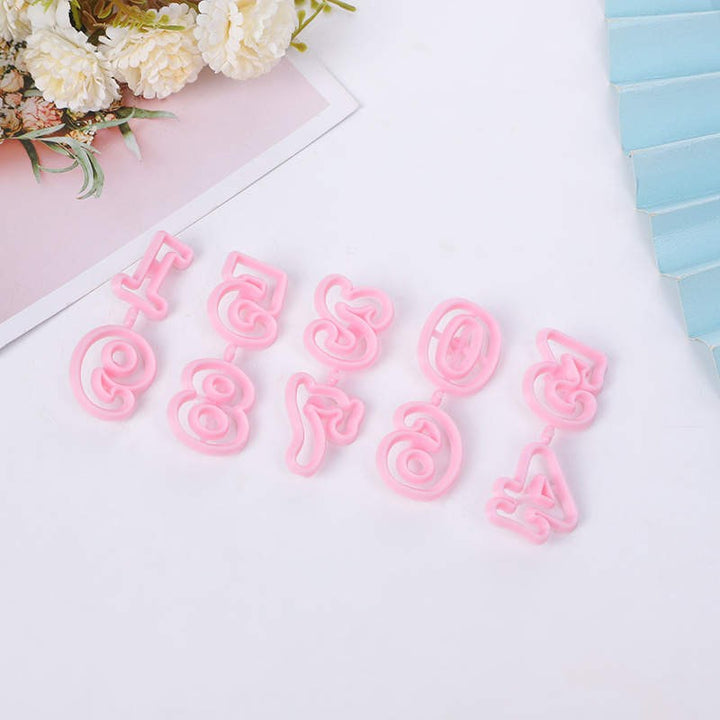 Number Shape Mold Set