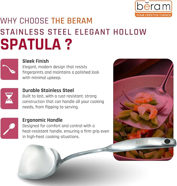 Stainless Steel Hollow Spatula