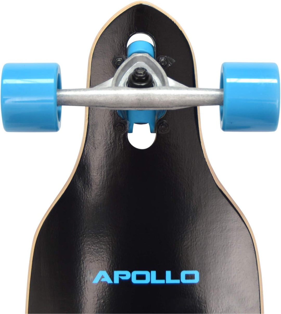 Apollo Drop-Through Longboard Skateboard – 39" Freeride Cruiser with ABEC-9 Bearings, 7-Layer Maple Deck & T-Tool – Ideal for Beginners, Teens & Adults – Smooth Ride & Sharp Turns for Urban Skating and Downhill Carving