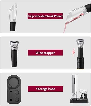 Electric Wine Opener Set