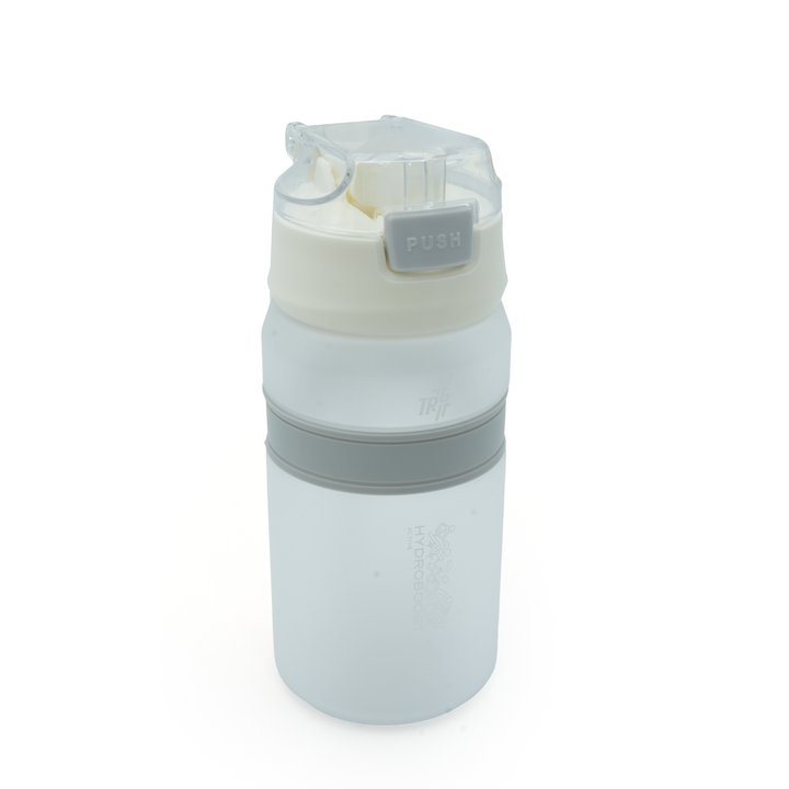 TR6 Hydro Boost Active Water Bottle | Frosted Tritan | BPA-Free | Leak-Proof with Push-Button Lid & Straw | Odor-Resistant, Lightweight, Shatter-Resistant | Eco-Friendly Sports Bottle for Gym, Office & Outdoor Use
