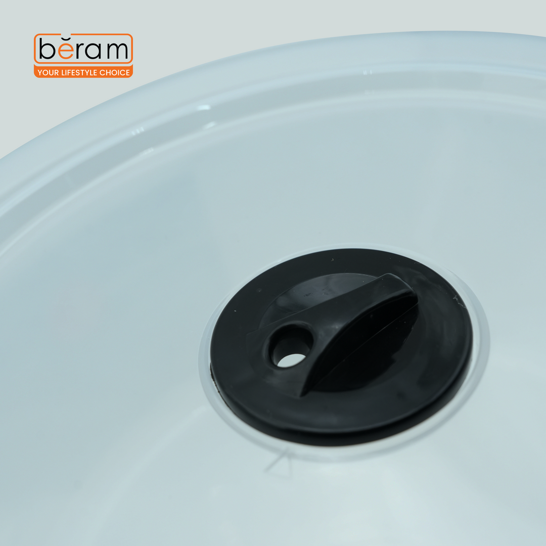 3-Piece White BPA-Free Microwave Safe Food Storage Container Set with Vented Lids, Reusable Plastic Lunch Boxes for Meal Prep, Freezer & Dishwasher Safe, Stackable Containers (2.8L, 1.55L, 0.55L)