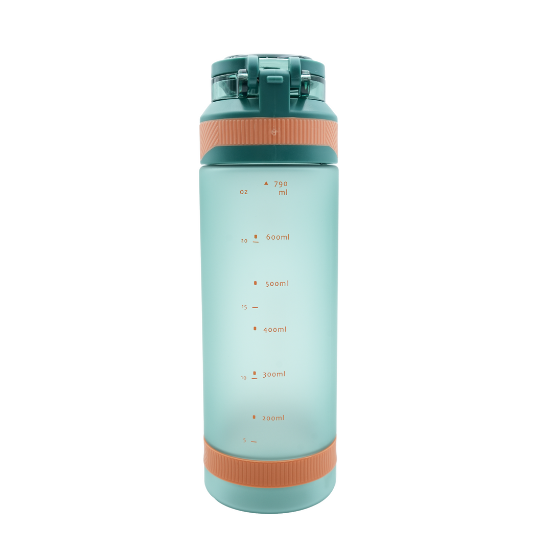 TR6 Hydro Boost Sport Frosted Water Bottle | BPA-Free Tritan | Leak-Proof Flip Top with Safety Lock | Odor-Resistant & Shatter-Proof | Lightweight Eco-Friendly Bottle for Gym, Office, School & Daily Hydration