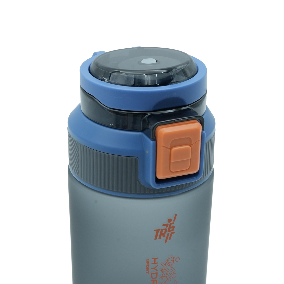 TR6 Hydro Boost Sport Frosted Water Bottle | BPA-Free Tritan | Leak-Proof Flip Top with Safety Lock | Odor-Resistant & Shatter-Proof | Lightweight Eco-Friendly Bottle for Gym, Office, School & Daily Hydration