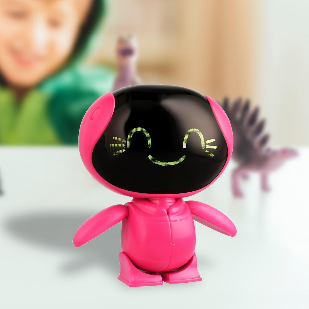 Toy Plus Mini Beat Power Rockers Myo Rocking Babies – Sound & Head Movement Action Figure – Official Discovery Kids Toy – Interactive Baby Robot Character with Light-Up Face – Collectible Gift for Kids Ages 3+ – Batteries Included – Try Me Feature