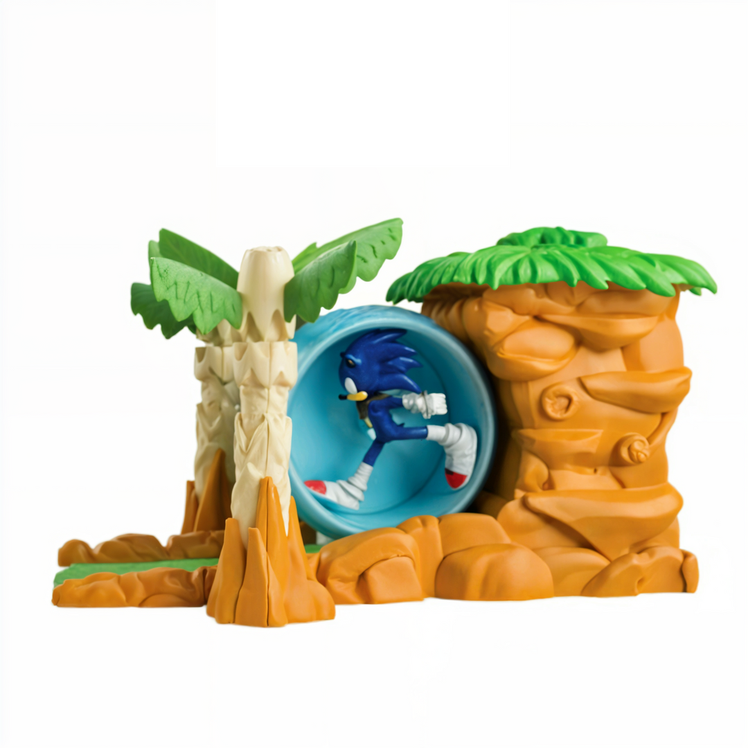 Tomy Sonic Boom Launcher Playset  – Spinning Sonic Action Toy with Glowing Wheel – Includes Launcher and Sonic Figure – Based on the Sonic Boom Animated Series – For Kids Ages 4 and Up