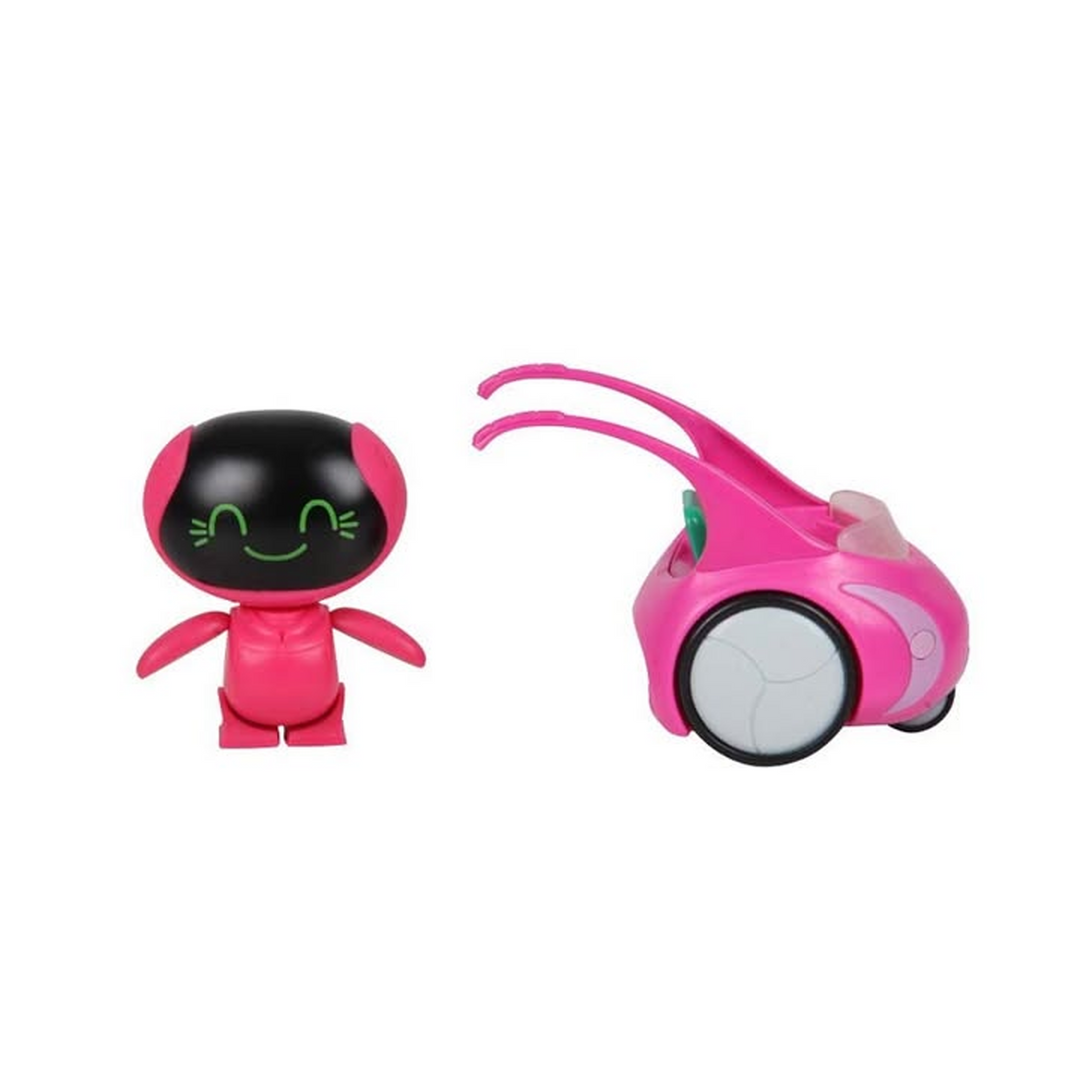 Toy Plus Mini Beat Power Rockers Myo Rocking Babies ,Sound & Head Movement Action Figure , Official Discovery Kids Toy , Interactive Baby Robot Character with Light-Up Face , Collectible Gift for Kids Ages 3+ , Batteries Included