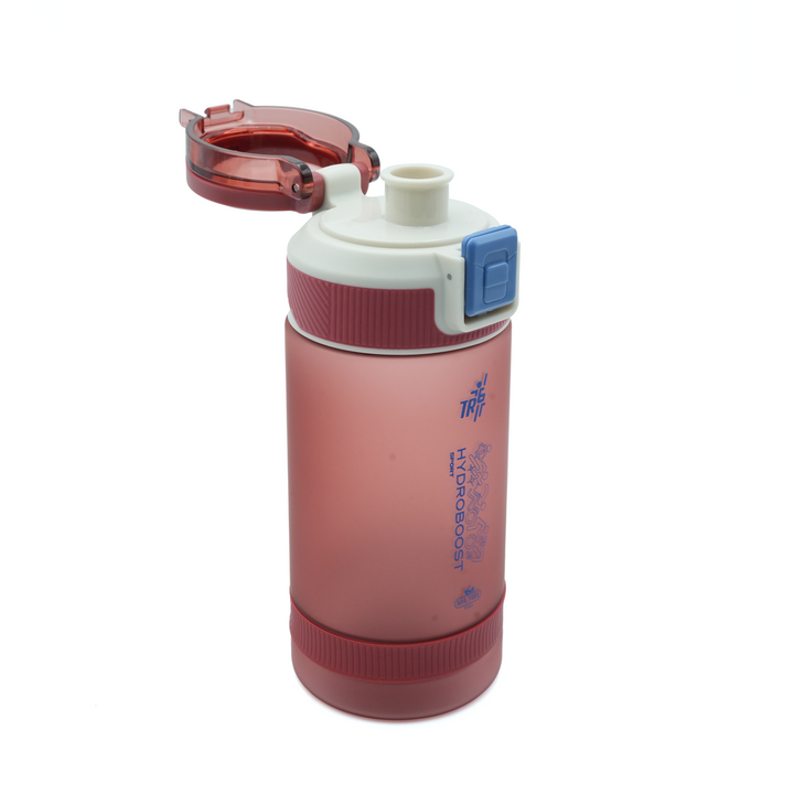 TR6 Hydro Boost Sport Frosted Water Bottle | BPA-Free Tritan | Leak-Proof Flip Top with Safety Lock | Odor-Resistant & Shatter-Proof | Lightweight Eco-Friendly Bottle for Gym, Office, School & Daily Hydration