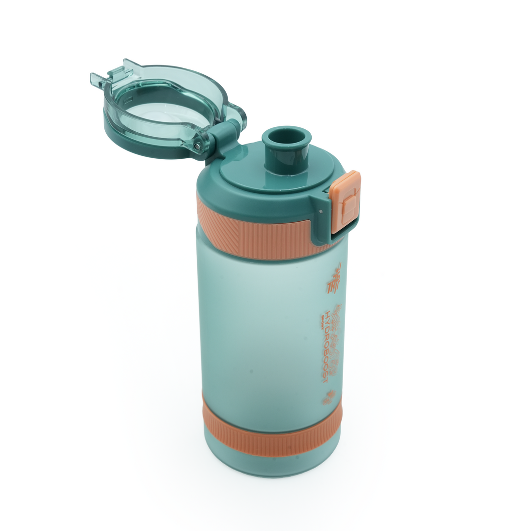 TR6 Hydro Boost Sport Frosted Water Bottle | BPA-Free Tritan | Leak-Proof Flip Top with Safety Lock | Odor-Resistant & Shatter-Proof | Lightweight Eco-Friendly Bottle for Gym, Office, School & Daily Hydration