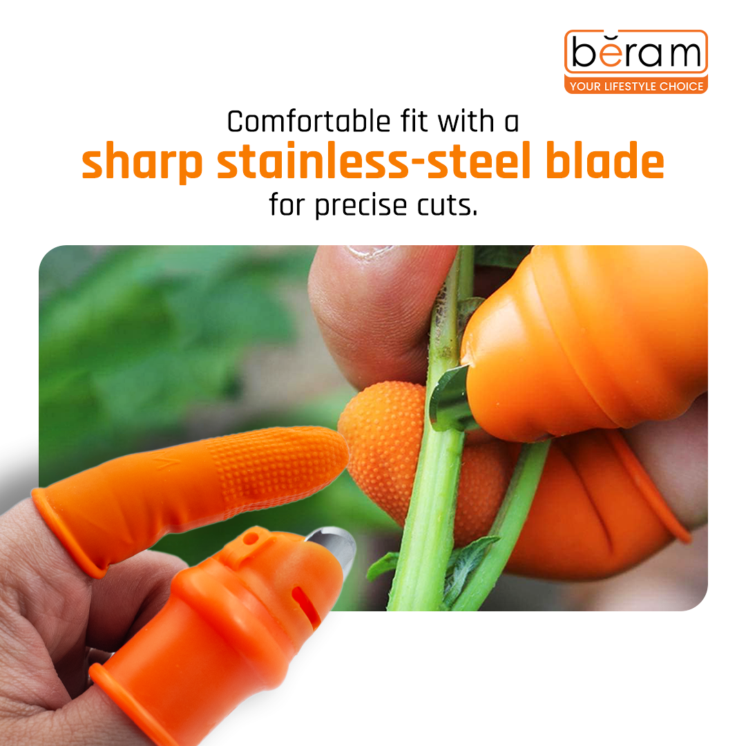 Silicone Thumb Knife with Finger Protector