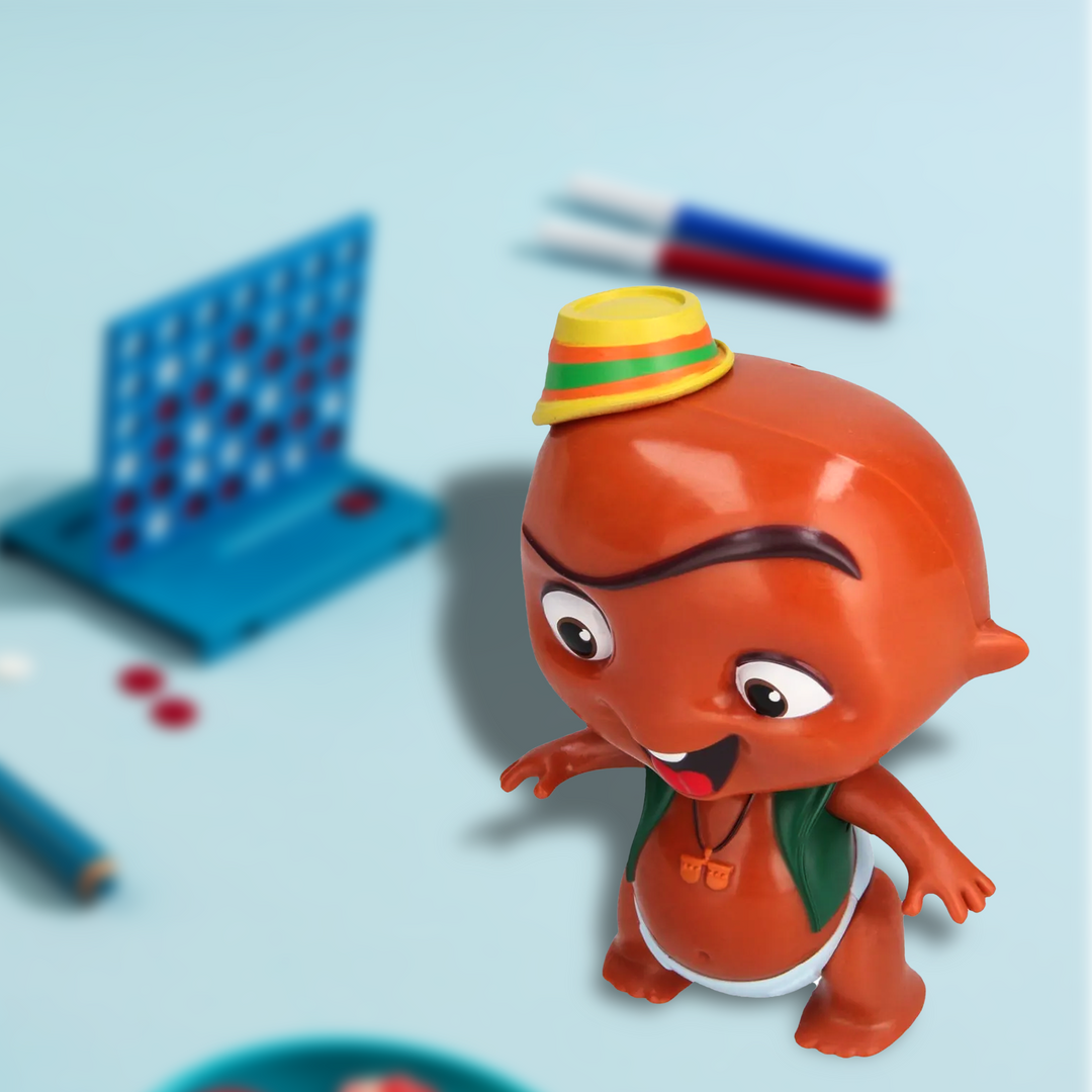 Toy Plus Mini Beat Power Rockers Carlos Rocking Babies – Musical Action Baby Doll with Sound and Head Movement – Official Discovery Kids Collectible – Latin Drummer Character Figure – For Ages 3+ – Bright Colors, Interactive Fun & Rhythm Play Toy