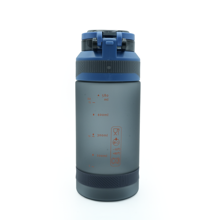 TR6 Hydro Boost Sport Frosted Water Bottle | BPA-Free Tritan | Leak-Proof Flip Top with Safety Lock | Odor-Resistant & Shatter-Proof | Lightweight Eco-Friendly Bottle for Gym, Office, School & Daily Hydration