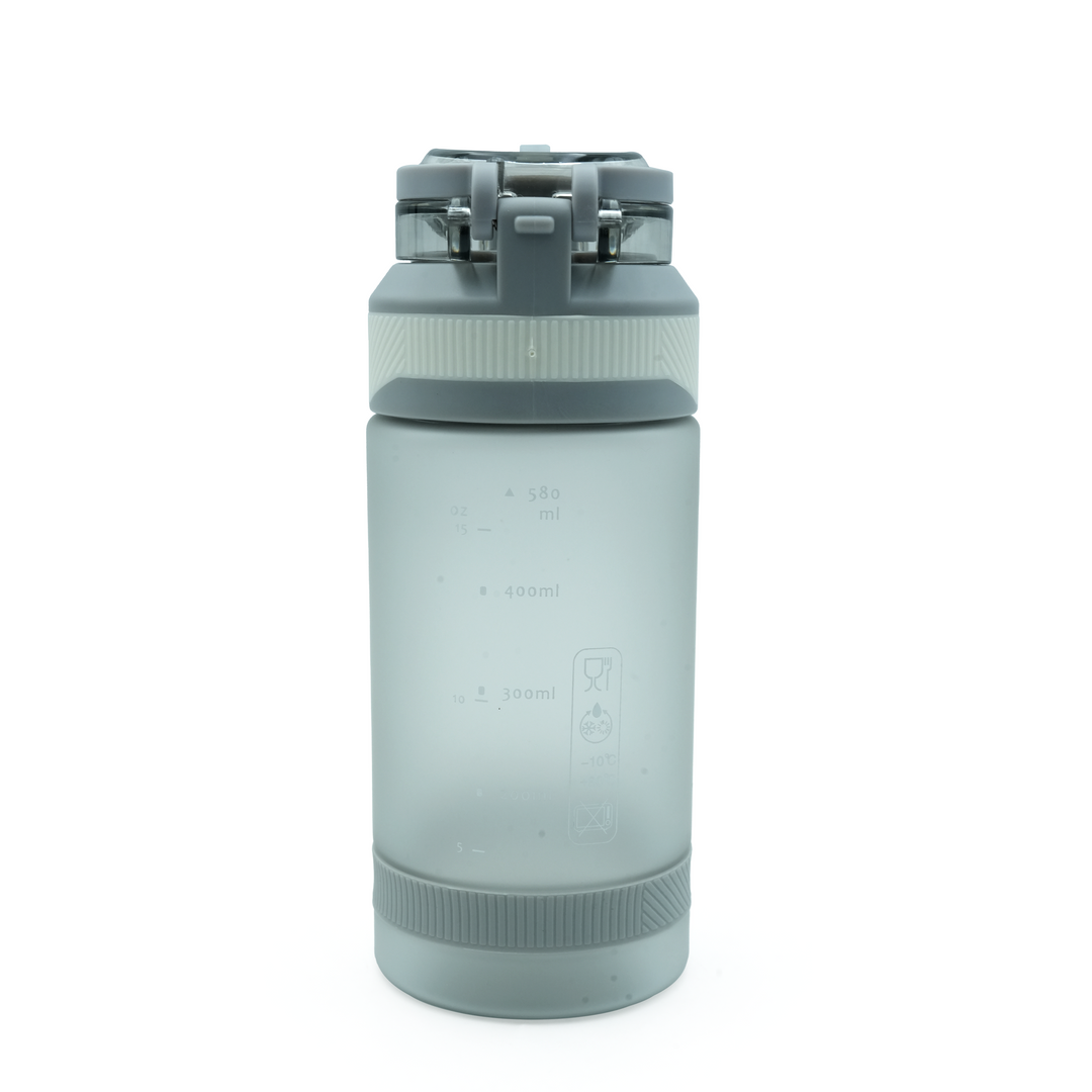 TR6 Hydro Boost Sport Frosted Water Bottle | BPA-Free Tritan | Leak-Proof Flip Top with Safety Lock | Odor-Resistant & Shatter-Proof | Lightweight Eco-Friendly Bottle for Gym, Office, School & Daily Hydration