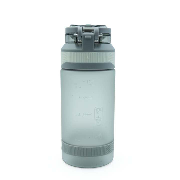 TR6 Hydro Boost Sport Frosted Water Bottle | BPA-Free Tritan | Leak-Proof Flip Top with Safety Lock | Odor-Resistant & Shatter-Proof | Lightweight Eco-Friendly Bottle for Gym, Office, School & Daily Hydration