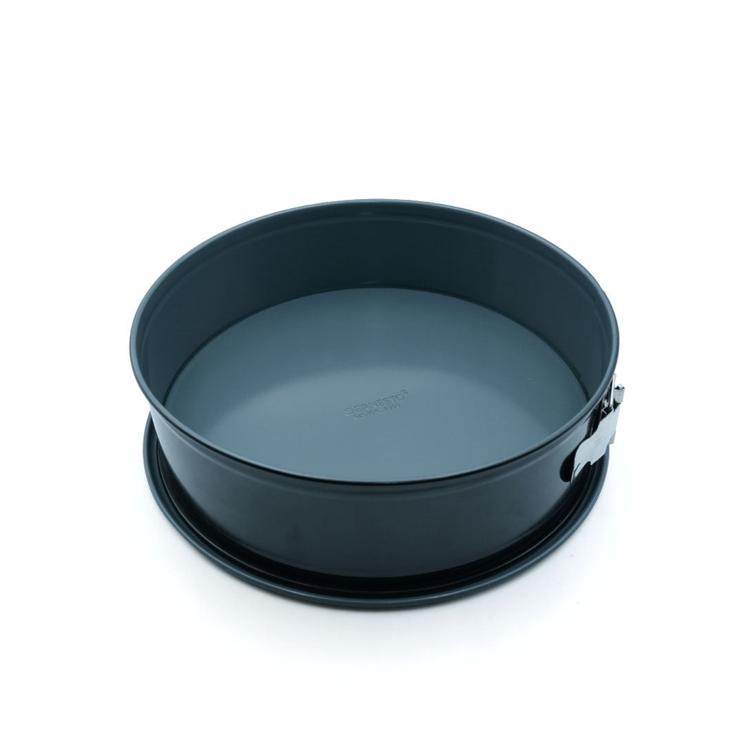 26.5cm Springform Cake Tin premium Special Non-Stick Coating Easy Release Spring Lock Leak Proof Edge Even Heat Distribution Round Steel Baking Pan Oven Safe up to 230°C