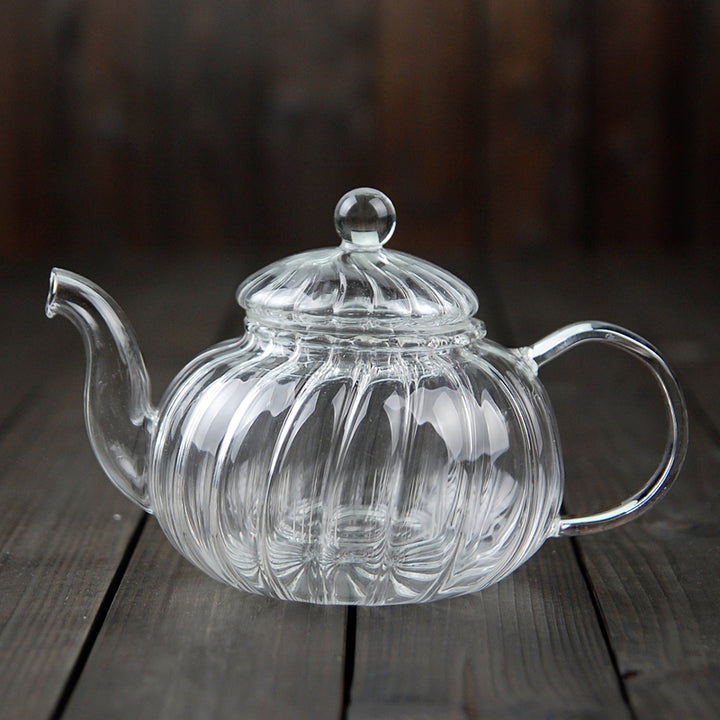 Full Glass Glass Teapot 600ml
