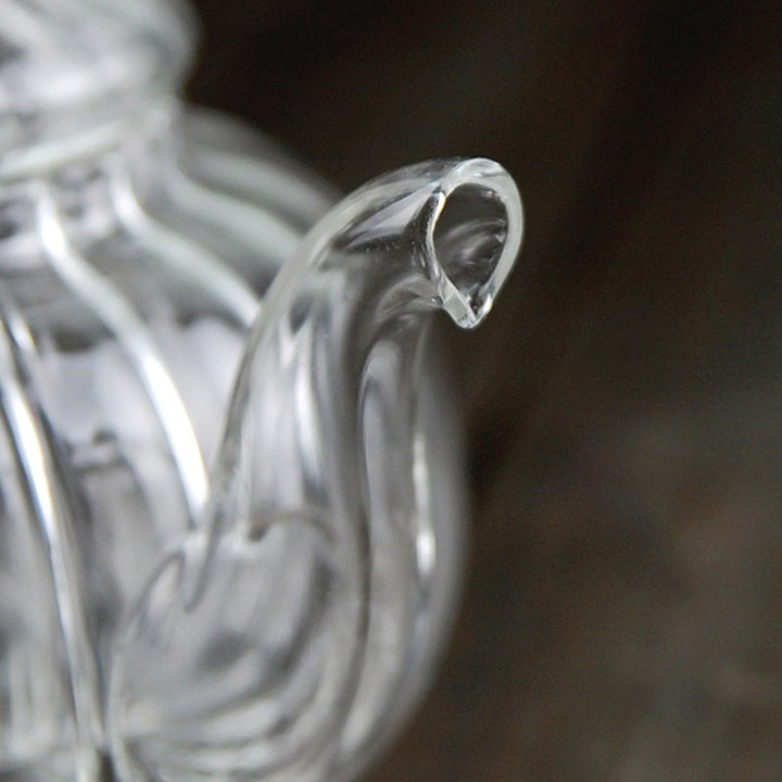Full Glass Glass Teapot 600ml
