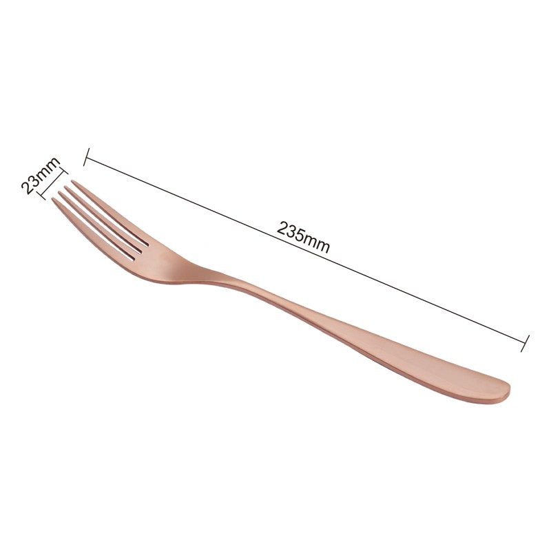 Table Trend In Copper Cutlery Set of 4, 16 & 24