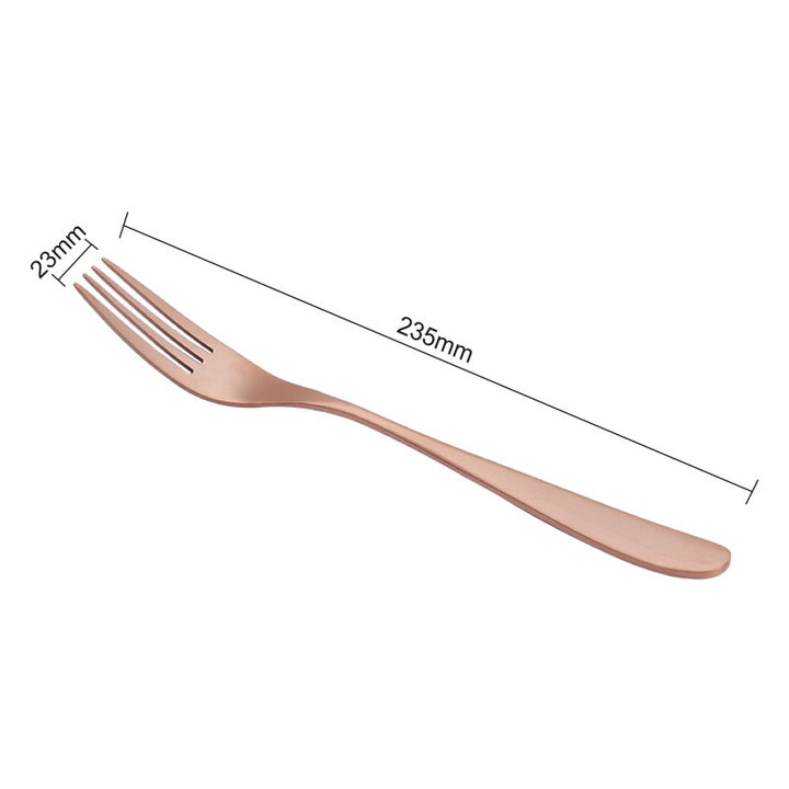 Table Trend In Copper Cutlery Set of 4, 16 & 24