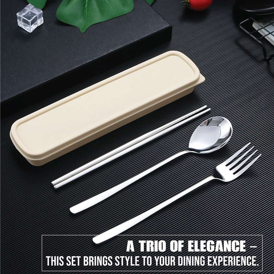 Chopstick Trio Cutlery Set