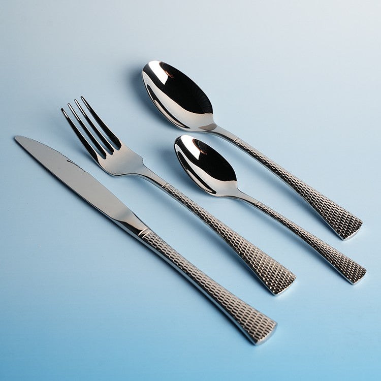 Sparkling Steel Mermaid Cutlery, Silver (Individual)