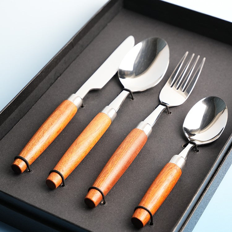 Woodland Steel Cutlery Set of 4, 16 & 24