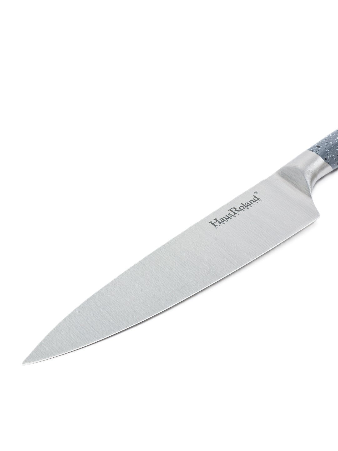 8 Pieces Kitchen Knife & Utensil Set with Steel Handles