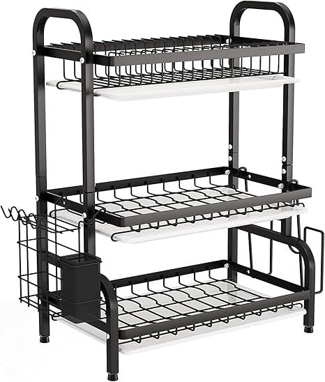 3 Tier Dish Drying Kitchen Rack