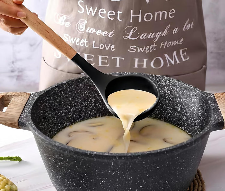 13 Pieces Cooking Utensils Set with Spatulas, Holder & More