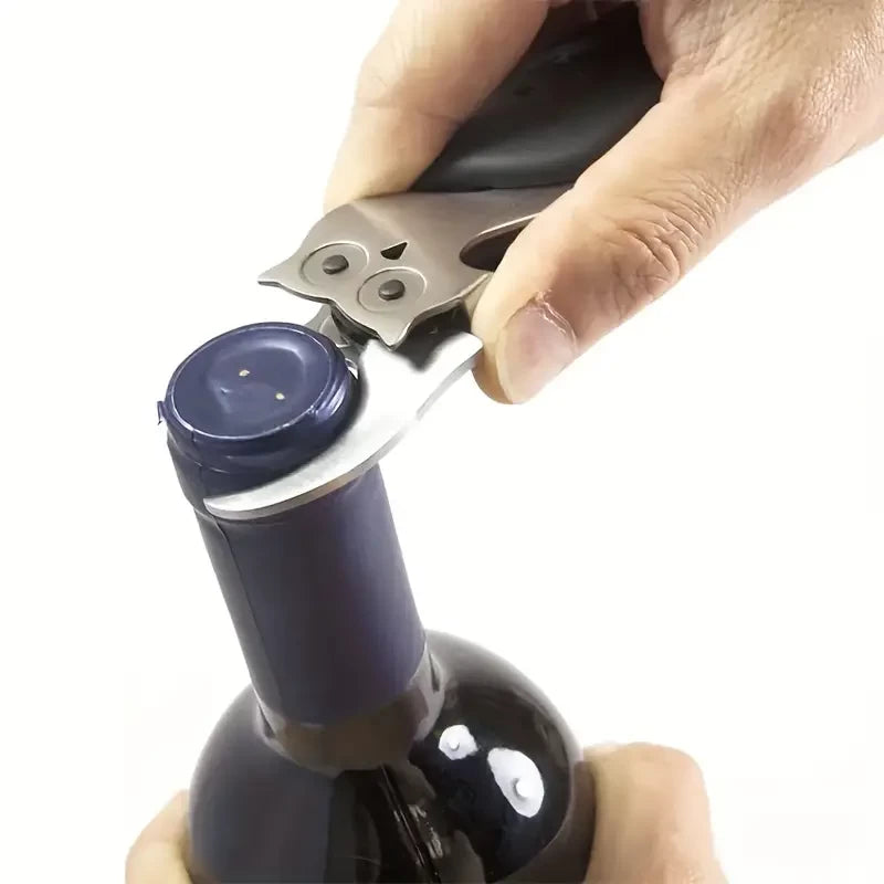 Owl Themed Waiters Corkscrew