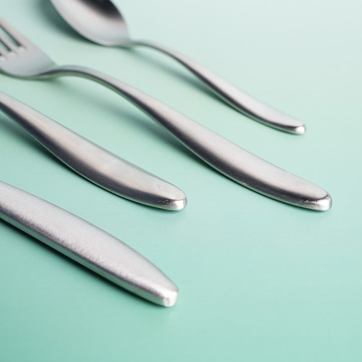 Silver Shine Steel Set of 4, 16 & 24