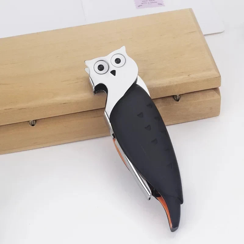 Owl Themed Waiters Corkscrew
