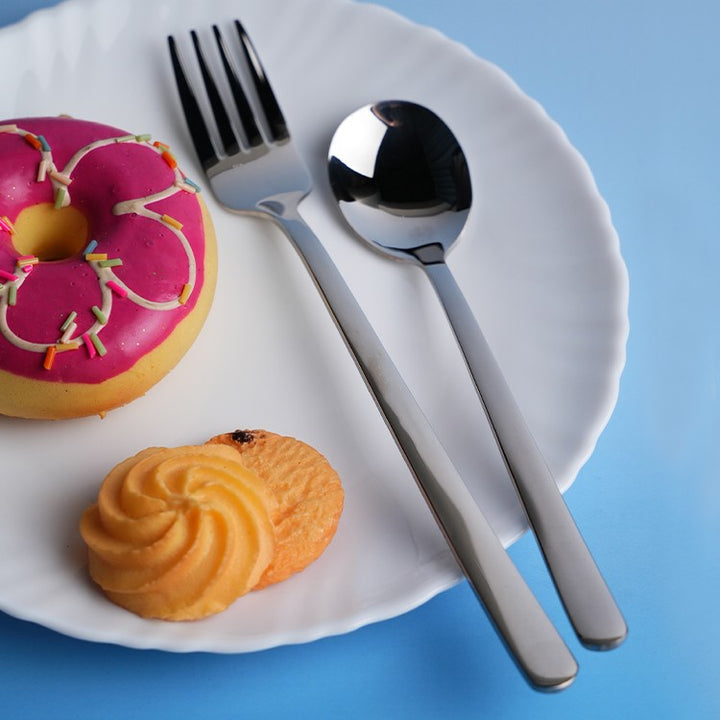 Dazzle Dine Silver Cutlery Set of 4, 16 & 24