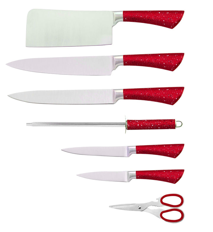 8 Pieces Kitchen Knife & Utensil Set
