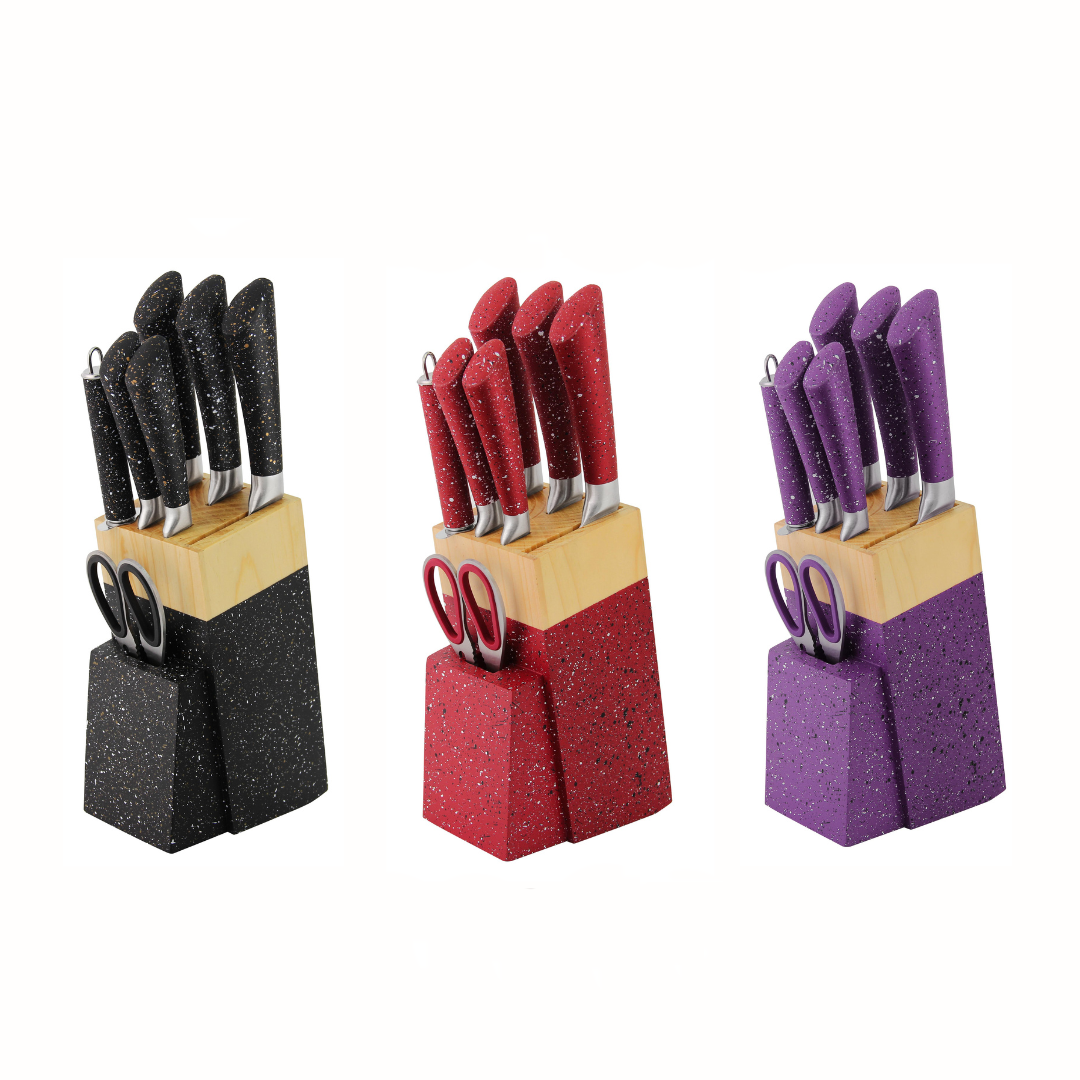 8 Pieces Kitchen Knife & Utensil Set